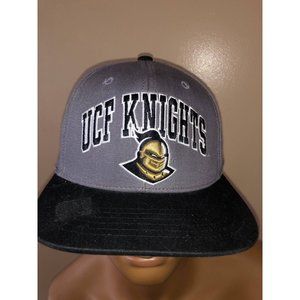 UCF Knights Men's Gray Strapback Adjustable Outdoor Hiking Baseball Hat Cap NCAA